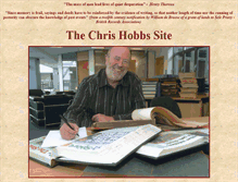 Tablet Screenshot of chrishobbs.com